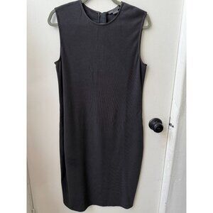 Vince ~ Knit Pencil Slim Dress ~ Gray ~ Size LG ~